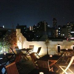 屋上のテラス席はデートやこれからの時期にピッタリ☆