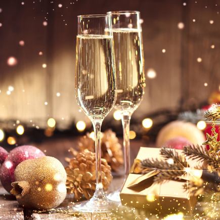 【Christmas限定コース 乾杯スパークリング付き】12/24.25対象