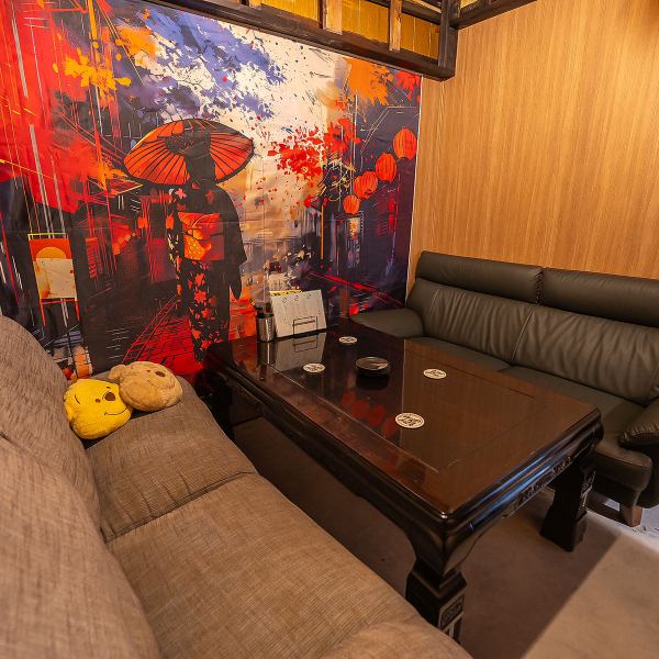 [Private Room] Our private rooms can accommodate up to 6 people, allowing you to enjoy your meal in a private space! The private rooms are sofa seats, allowing you to enjoy your meal in a comfortable space.We recommend the private rooms for company gatherings.