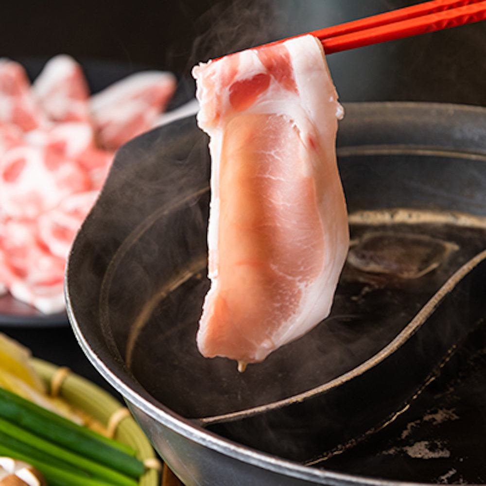 鹿兒島黑豬肉涮鍋自助餐！