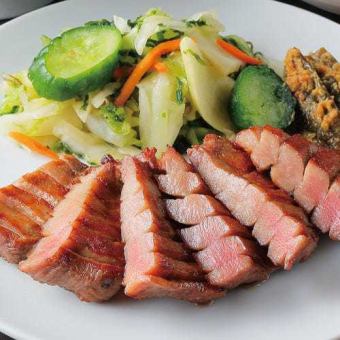 Grilled beef tongue (salted) 3 slices, 6 slices