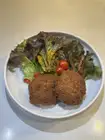 Vegan cream croquettes