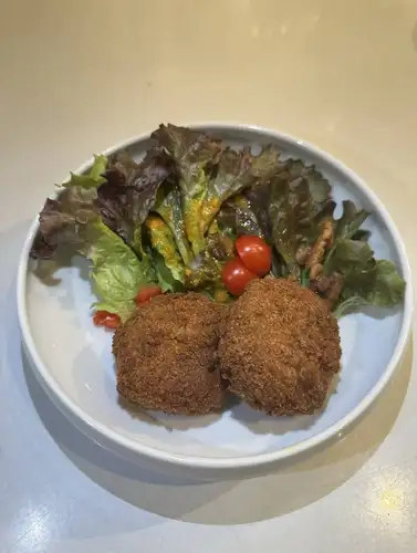 纯素奶油炸丸子