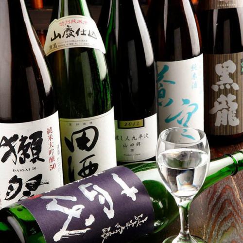 我们还有来自日本各地的多种当地清酒。