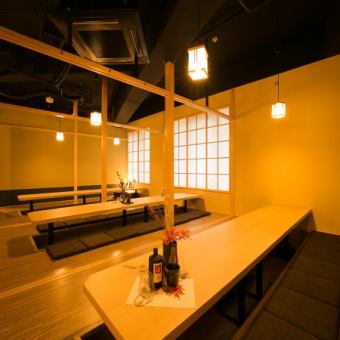 Private room for up to 30 people.Please spend a pleasant time in a relaxing and relaxing private space ♪ ※It will be an adjoining store with affiliated stores