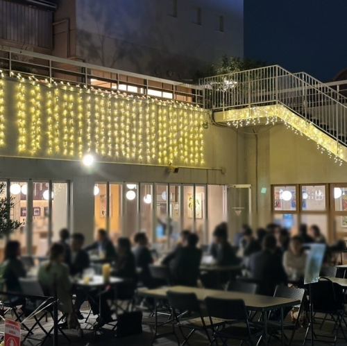 今年も7階にビアガーデン
