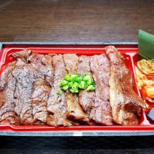 Wagyu beef rib grilled meat lunch