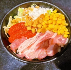 Mentaiko cream monja