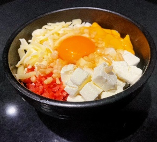 Three kinds of cheese tempura