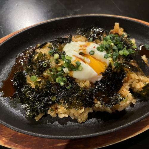 鐵板拌飯