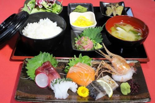 Today's 5 sashimi set meal