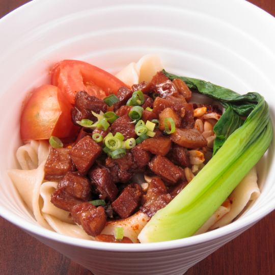 “Biang Byan noodles” made with homemade noodles