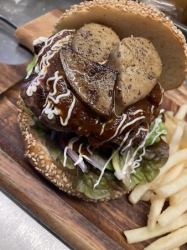 Foie gras burger