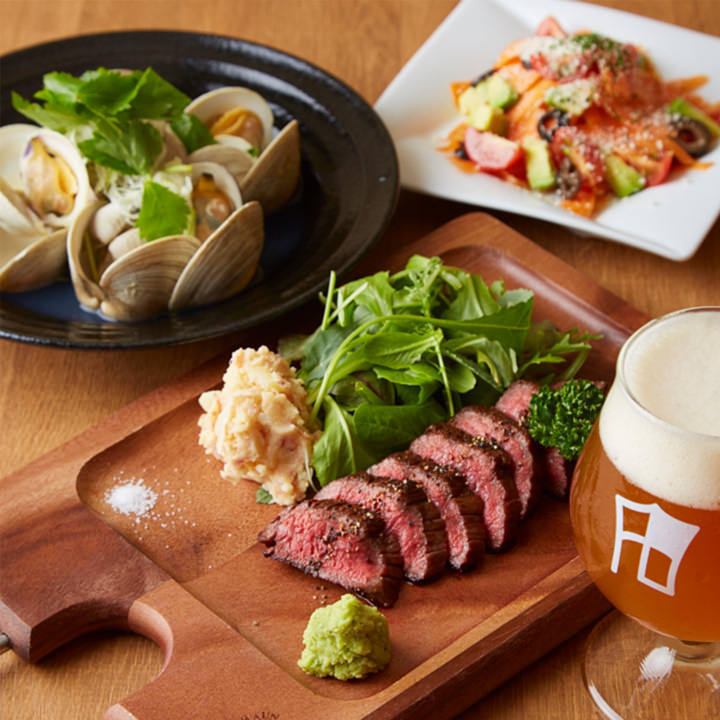 Specialty dishes made with carefully selected ingredients from Funabashi