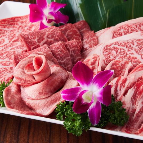 [Wagyu beef luxury course] Includes 2 hours of all-you-can-drink! 22 dishes in total for 5,690 yen (tax included)