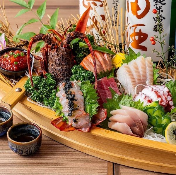 以精選食材烹調的新鮮海鮮與創意日本料理