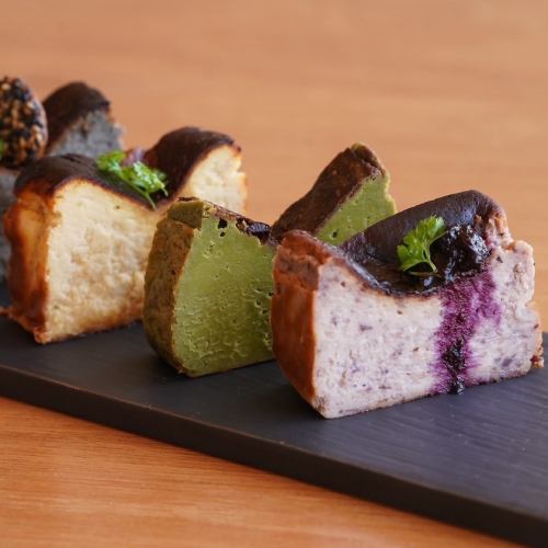 ≪周りがしっかり、内側がとろりと柔らかい絶妙な食感☆≫米粉使用でグルテンフリー♪”みとなるバスク”