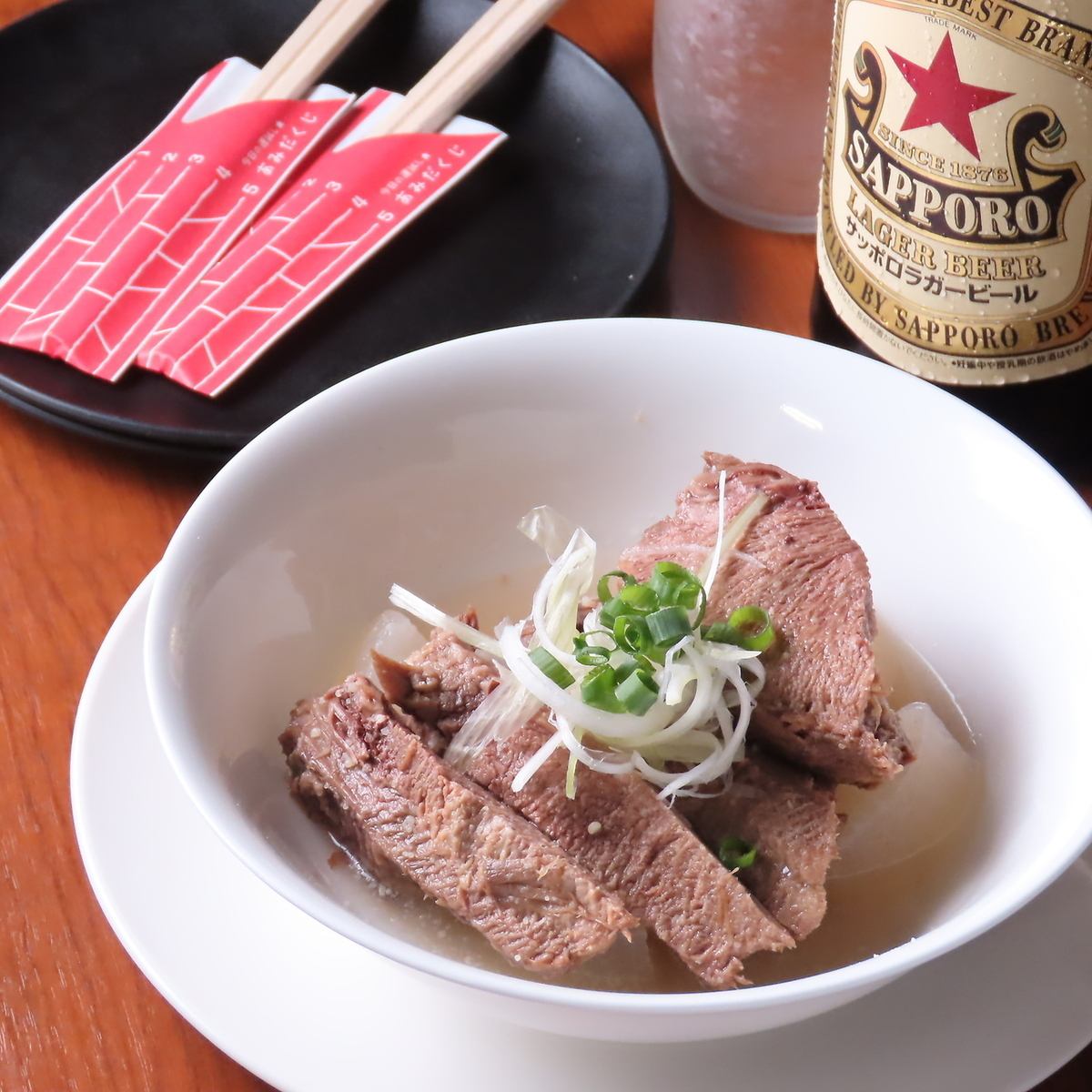 昼飲みOK！自家製の茹でタンやおでん等をお楽しみいただけます♪