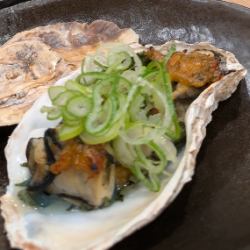 焼き牡蠣
