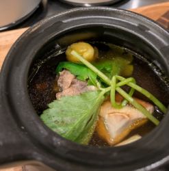 すっぽんの土瓶蒸し
