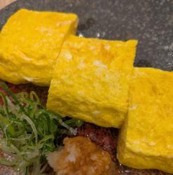 地鶏の出汁巻き玉子