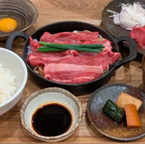 ランチ限定　桜鍋定食＊遅めのランチ・早めの夕食