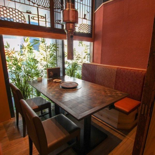 Popular private room seats enjoy the meal slowly while watching the scenery outside.You can spend your time in private space without worrying about surroundings.◎ Please also use it in various scenes ◎ also important scenes such as entertainment and dinner!