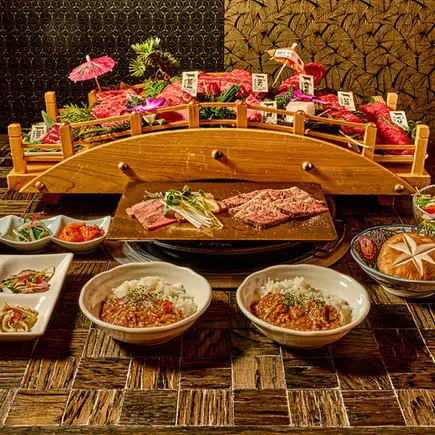 [2026 Year-End Party Plan] Kobe Beef Nihonbashi Platter Course: 16 dishes + all-you-can-drink included: 12,000 yen (tax included)