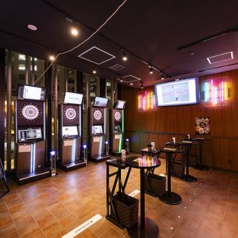 2H飲み放題(L.O.90分)◎全6品『スタンダードプラン』4500円(税込)+2000円でダーツ1台貸切
