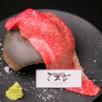 [5,500日圓→5,000日圓！]人氣肉壽司與肉拼盤等，可以盡情享用肉的無限暢飲套餐
