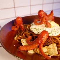 シンプルに！ソース焼きそば