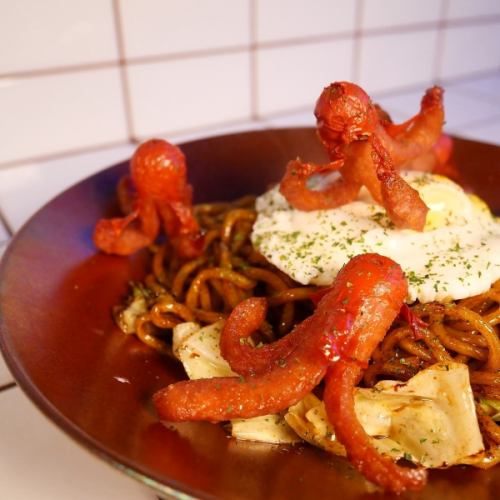シンプルに！ソース焼きそば
