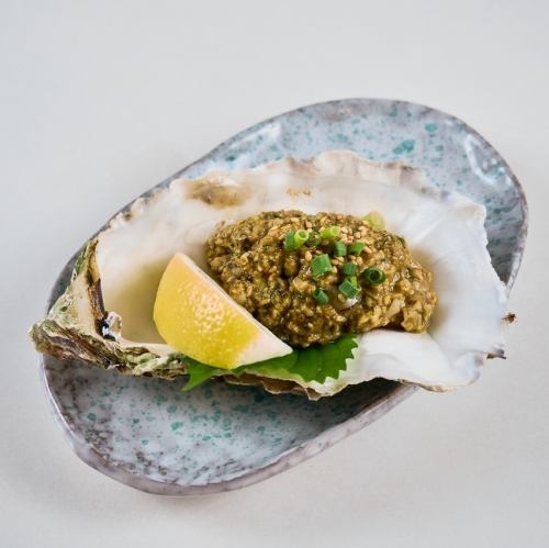 牡蠣のなめろう