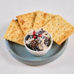 Black bean mascarpone