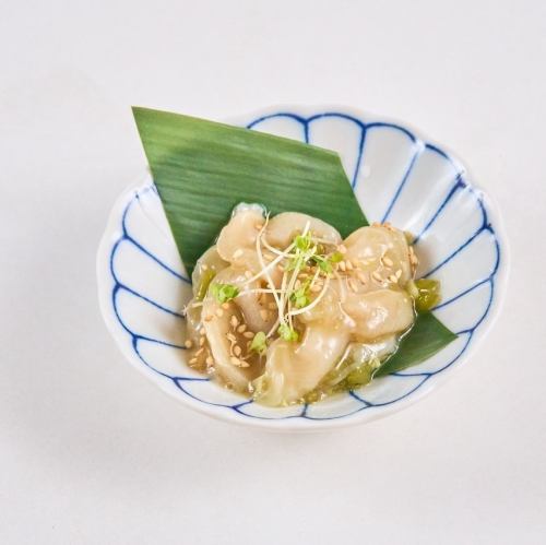 自家製！生タコわさ