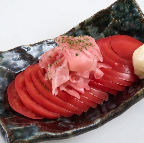 甘ガリ冷やしトマト