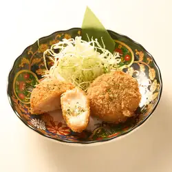 蟹奶油炸肉餅