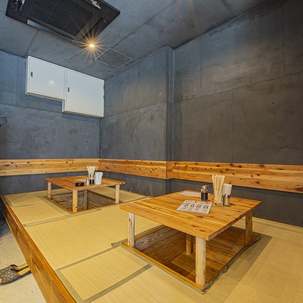 [Horigotatsu seating welcomes groups] Groups are also welcome at our proud tatami kotatsu seating. Enjoy exquisite seafood dishes and alcoholic beverages such as sake and shochu on tatami mats to your heart's content. Please enjoy♪