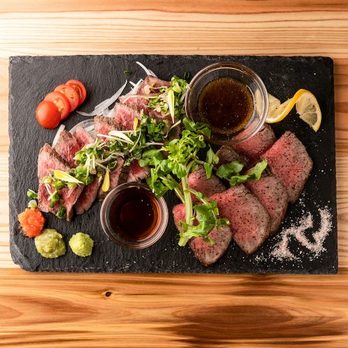 Japanese beef "love" platter