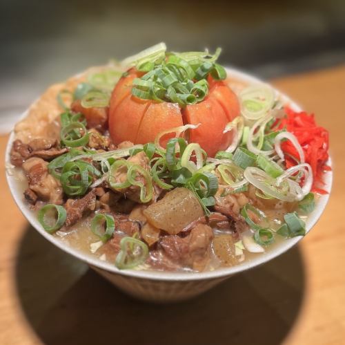 丸ごとトマト牛すじもんじゃ