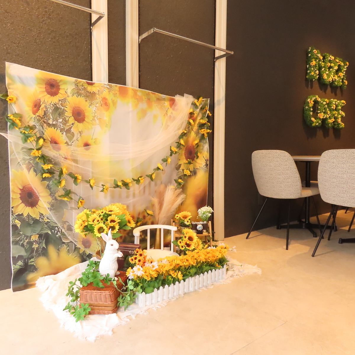 ワンちゃんとの記念に、季節のフォトスポット