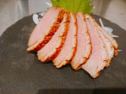Japanese-style cold steak of duck