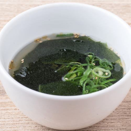 わかめスープ