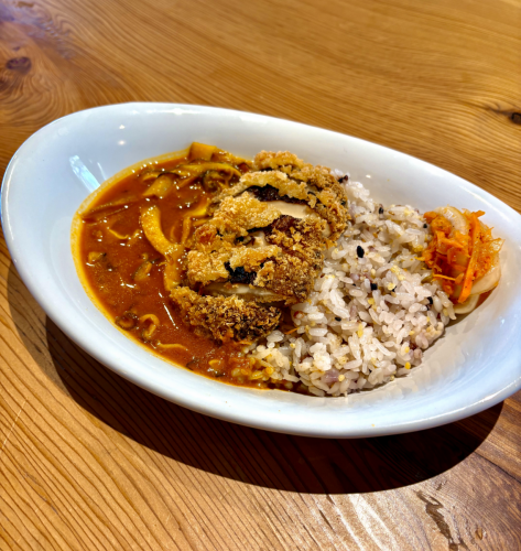 5cc特製椎茸カツのスパイスきのこカレー