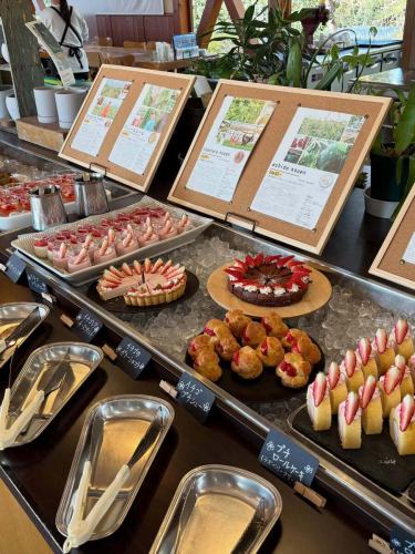 Introducing the Strawberry Buffet!
The previously hugely popular strawberry buffet is making a comeback in March! 👏👏

The remaining dates are
Sunday, the 22nd
3pm to 5pm each day
(90-minute limit, last entry at 4:00 PM)
(Reservation required at least 2 days in advance)

We still have openings!

【Price】
・Adults: 4,800 yen
・Ages 5 to 11: 3,500 yen
・3 to 4 years old: 2,500 yen

Applications are accepted via DM.
Name
Contact details
Number of people
Your age
Start time
Please leave a message clearly stating the above.
Your reservation will be confirmed once we receive your reply.

This is a very popular event so make your reservation early!
We'll be expecting you!

————————————————

FiveCountryCafe
30-17 Kotsuno, Kamidecho, Nishi-ku, Kobe City
Hyogo Rakuno Life Center
0789955660
Weekdays 11:00~17:00
Weekends and holidays: 8:00-17:00
Free parking
Please make your reservation on our website
https://fivecountrycafe.owst.jp

#Sweets
#strawberry
#strawberry
#StrawberryParfait
#StrawberryBuffet