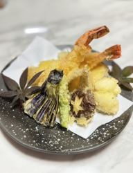 天ぷら盛り合わせ