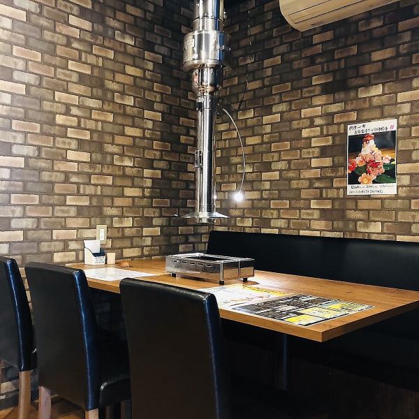The interior is tiled and has a homely atmosphere.We have table seats that can be used by a small number of people! You can enjoy your meal without hesitation because each table has a wide space ☆ It is close to the station and easy to access ◎