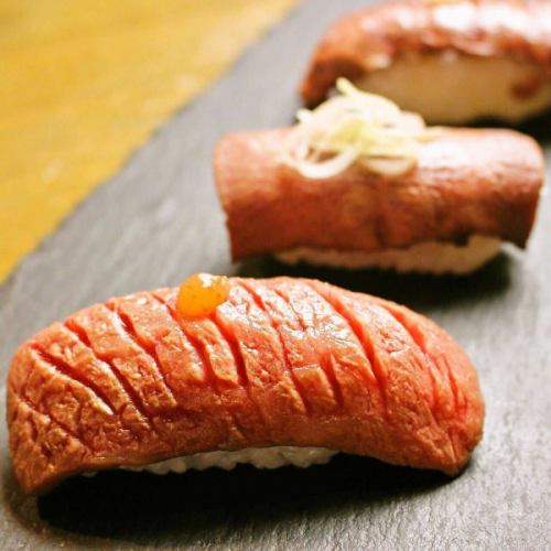 享受日本牛肉烤肉 x 肉壽司！！