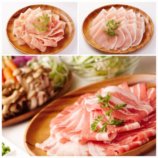 【嫩猪肉和名牌大山鸡套餐】90分钟自助餐，成人2,300日元（含税），小学生和幼儿价格。