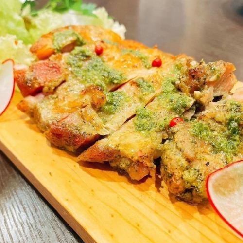 バジルチキンのグリリアート
